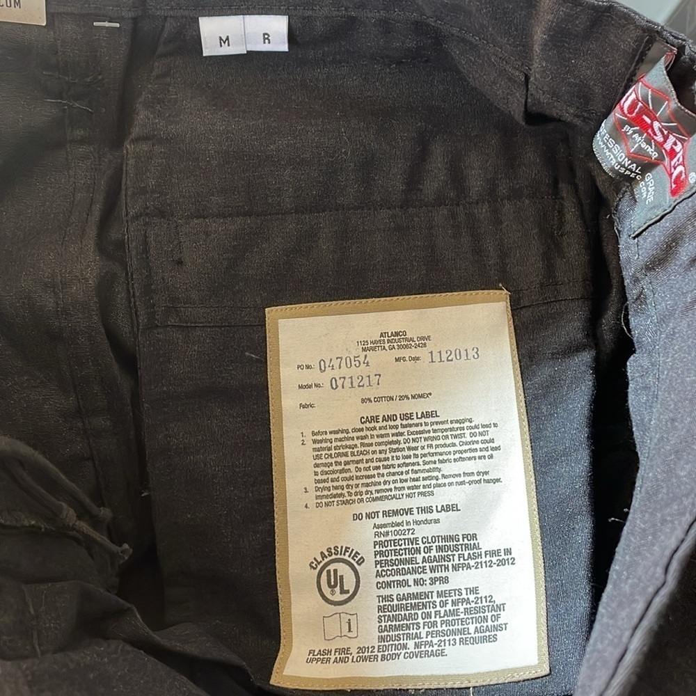GUNNY APPROVED TRU-SPEC By Atlanco Button Fly Cargo Pants. Men’s M. NWT. - Picture 10 of 15